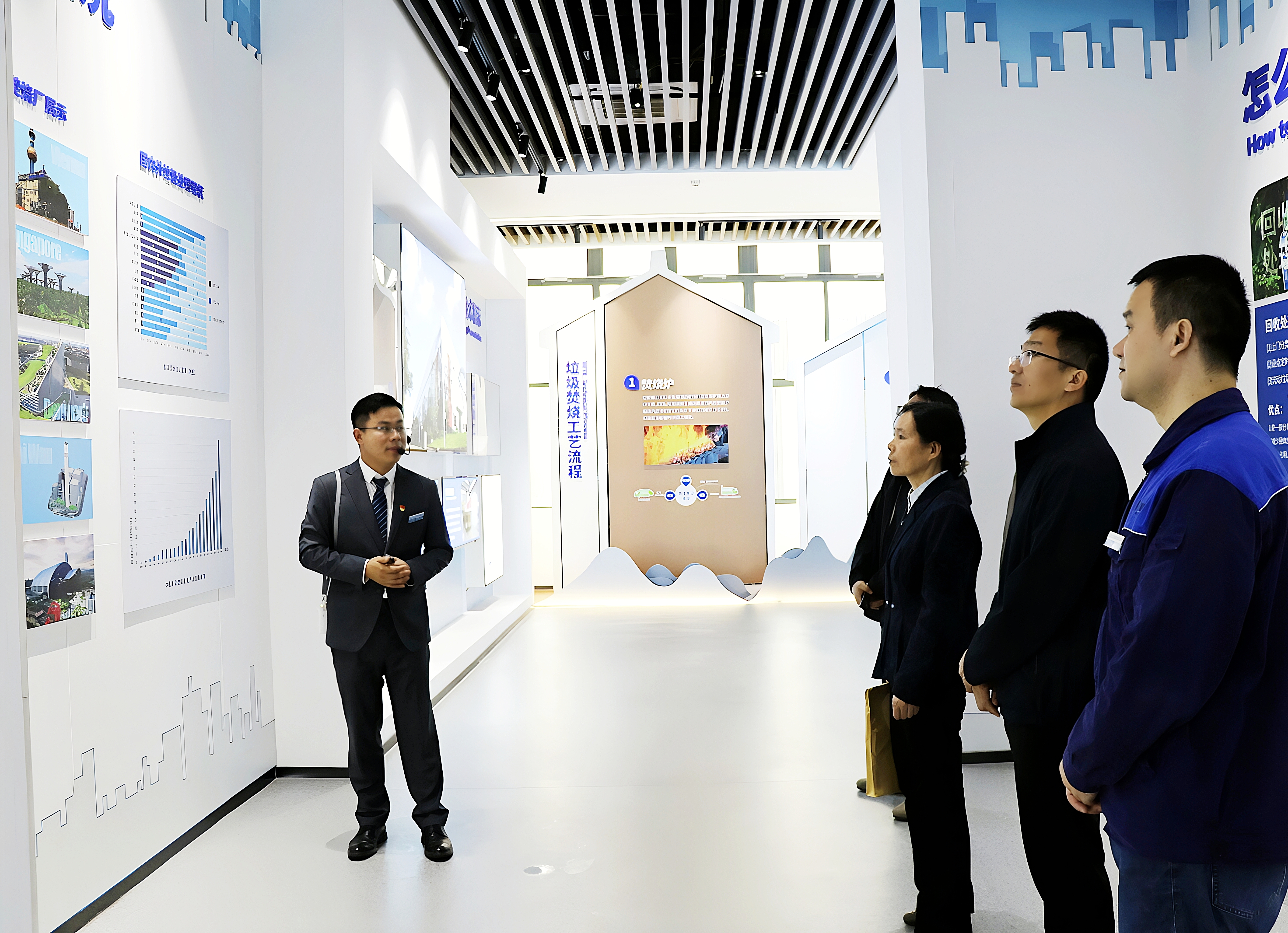 10月17日，安徽省生態環境廳調研六安三峰公司 為環保教育基地注入新動能2.jpg